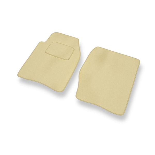 Premium tappetini auto in velluto compatibili con Land Rover Discovery II (1998-2004) - tappeti auto beige