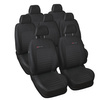 Coprisedili su misura compatibili con Dacia Lodgy Van (2012-2017) - fodere sedili - set coprisedili auto - E4