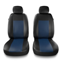 Coprisedili anteriori compatibili con Seat Arona (2017-2019) - fodere sedili universali - set coprisedili auto - 2CM-BL