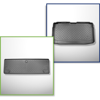 Completo di tappetini e tappetino per bagagliaio TPE per: Volkswagen Caddy V Max