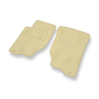 Premium tappetini auto in velluto compatibili con Kia Sorento I (2002-2009) - tappeti auto beige