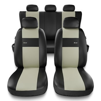 Coprisedili compatibili con Alfa Romeo 145 (1994-2000) - fodere sedili universali - set coprisedili auto - XL-BE