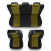 Coprisedili compatibili con Jeep Compass I, II (2007-....) - fodere sedili universali - set coprisedili auto - S-Y