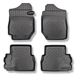 Tappetini Auto in TPE compatibili con Suzuki Jimny II GJ SUV (10.2018-....) - con cambio manuale - tappeti auto neri