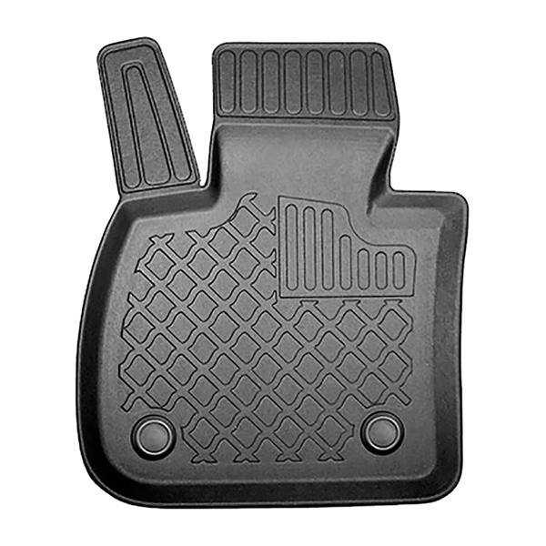 Completo di tappetini e tappetino per bagagliaio TPE per: BMW 2 F46 03.2015-2021 (Gran Tourer) - 5 o 7 posti; senza terza fila