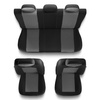 Coprisedili compatibili con Renault Koleos I, II (2008-2019) - fodere sedili universali - set coprisedili auto - S-G2