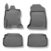 Tappetini Auto in TPE compatibili con Subaru XV II e-Boxer SUV (12.2019-10.2023) - tappeti auto neri