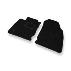 Premium tappetini auto in velluto compatibili con Ford EcoSport II (2018-2022) - tappeti auto nero