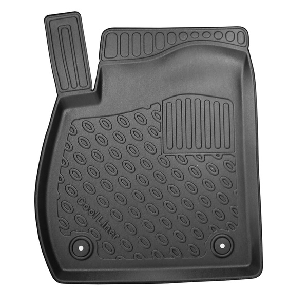 Completo di tappetini e tappetino per bagagliaio TPE PREMIUM per: Opel Zafira C 01.2012-07.2019 (Monovolume) - 5/7 posti; 3a fila abbassata