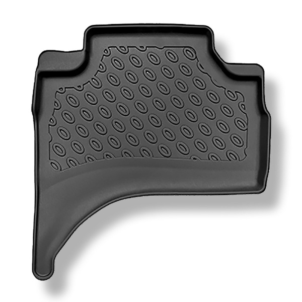 Tappetini Auto in TPE compatibili con Mitsubishi L200 Pick-Up (06.2015-....) - tappeti auto neri