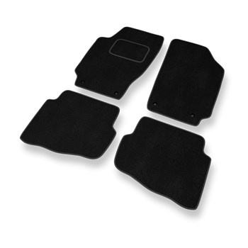 Premium tappetini auto in velluto compatibili con Skoda Fabia I (1999-2007) - tappeti auto nero