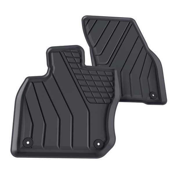 Tappetini Auto in TPE compatibili con Volkswagen Tiguan III SUV (2024-....) - tappeti auto neri