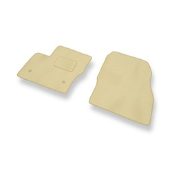 Premium tappetini auto in velluto compatibili con Ford Transit Connect (5-persona) (2014-2023) - tappeti auto beige