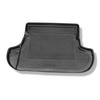 Vasca baule compatibile con Mitsubishi Outlander II SUV (03.2007-08.2012) - 5/7 posti; sedili 3a fila abbassati (con e senza subwoofer) - tappetino per bagagliaio - tappeto bagagliaio per auto