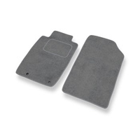 Premium tappetini auto in velluto compatibili con Peugeot 206 I (1998-2010) - tappeti auto grigio