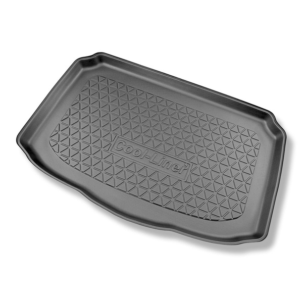Vasca baule compatibile con Nissan Qashqai III Mild Hybrid (Visia, Acenta) Crossover (06.2021-....) - vano inferiore; modelli senza piano di carico regolabile; non per la versione e-Power - tappetino per bagagliaio - tappeto bagagliaio per auto