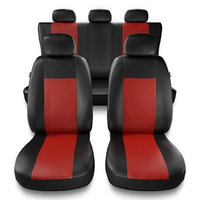 Coprisedili compatibili con Audi Q5 I, II (2008-2019) - fodere sedili universali - set coprisedili auto - CM-RD