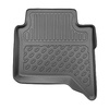 Tappetini Auto in TPE compatibili con Ford Ranger Pick-Up (11.2022-....) - tappeti auto neri