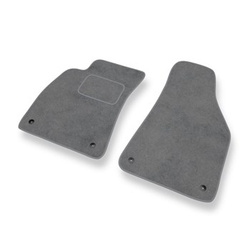 Premium tappetini auto in velluto compatibili con Audi A4 II B6 Avant, Cabriolet, Sedan (2000-2005) - tappeti auto grigio