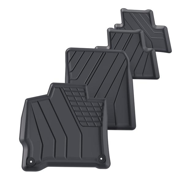 Tappetini Auto in TPE compatibili con Opel Astra L Plug-In Hybrid Sports Tourer (2021-....) - tappeti auto neri