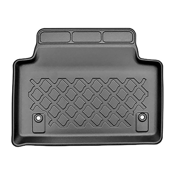 Completo di tappetini e tappetino per bagagliaio TPE per: Land Rover Range Rover Evoque L551 04.2019-.... (SUV) - anche per i modelli con le guide del bagagliaio; anche Plug-in Hybrid