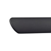 Protezioni nere laterali per auto Opel Corsa C Hatchback (5 porte) - (2000-2006) - (lunghezza protezioni: 980mm; 645mm)