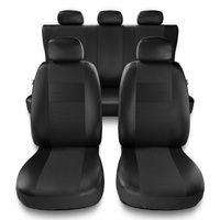 Coprisedili compatibili con Citroen C4 Aircross (2012-2014) - fodere sedili universali - set coprisedili auto - EXL-1