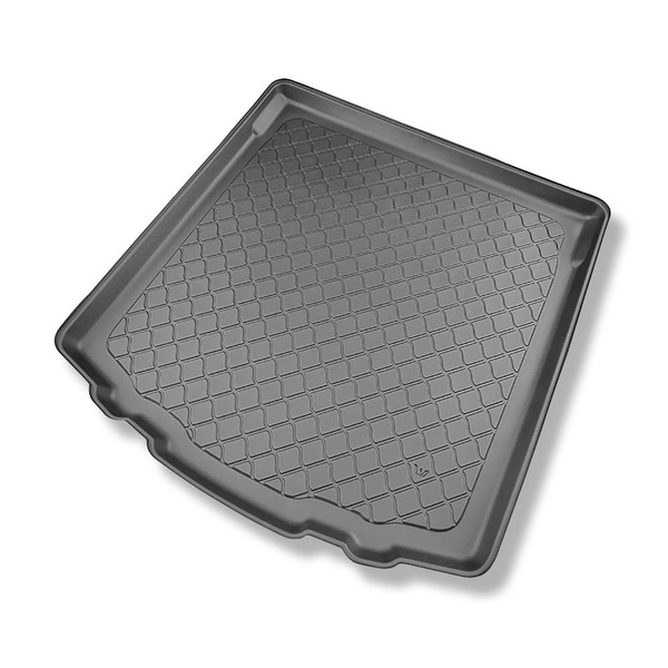 Completo di tappetini e tappetino per bagagliaio TPE per: Toyota Auris II 07.2013-12.2018 (Touring Sports) - bagagliaio inferiore; senza pavimento doppio del bagagliaio; anche con trazione ibrida