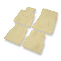 Premium tappetini auto in velluto compatibili con BMW 3 M3 I E30 (1985-1992) - tappeti auto beige