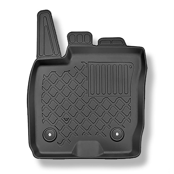 Completo di tappetini e tappetino per bagagliaio TPE per: Ford Tourneo Courier 06.2014-09.2023 (Van) - 5 posti