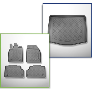 Completo di tappetini e tappetino per bagagliaio TPE per: Ford Mustang Mach-E 05