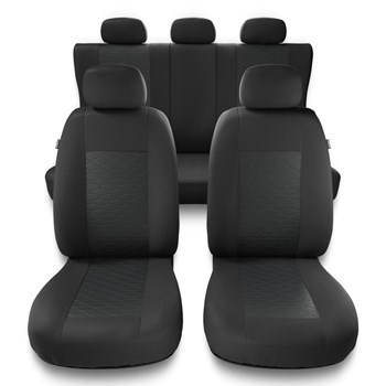 Coprisedili compatibili con Renault Modus (2004-2012) - fodere sedili universali - set coprisedili auto - MD-6