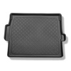 Vasca baule compatibile con Opel Grandland X SUV (10.2017-2021) - vano superiore (piano di carico piatto); piano di carico regolabile in posizione più alta; non per versione ibrida - tappetino per bagagliaio - tappeto bagagliaio per auto