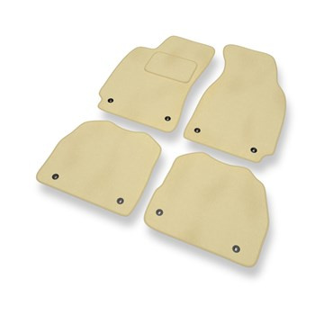 Premium tappetini auto in velluto compatibili con Skoda Superb I (2001-2008) - tappeti auto beige
