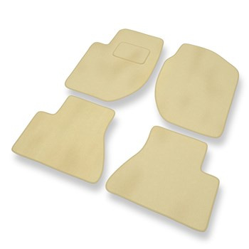 Premium tappetini auto in velluto compatibili con Land Rover Freelander I (1998-2006) - tappeti auto beige