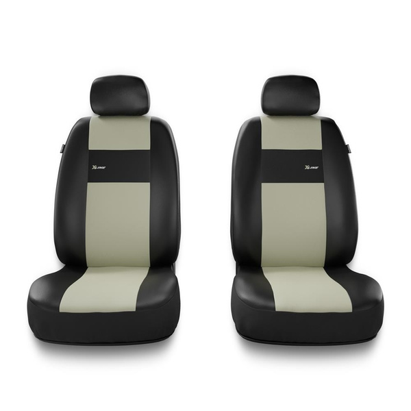 Coprisedili compatibili con Citroen C3 I, II, III, IV (2002-....) - fodere sedili universali - set coprisedili auto - XL-BE