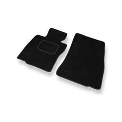 Premium tappetini auto in velluto compatibili con Mini Hatch III (2013-2024) - tappeti auto nero