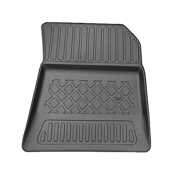 Tappetini Auto in TPE compatibili con Renault Espace VI SUV (04.2023-....) - senza la terza fila di sedili - tappeti auto neri