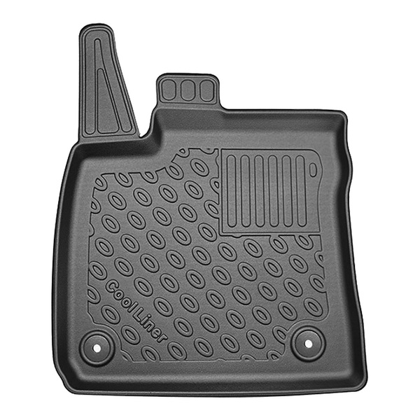 Tappetini Auto in TPE compatibili con Ford Transit Courier I Van (08.2014-2023) - tappeti auto neri