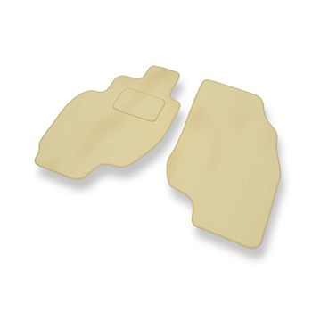 Premium tappetini auto in velluto compatibili con Hyundai Coupe II (1999-2002) - tappeti auto beige