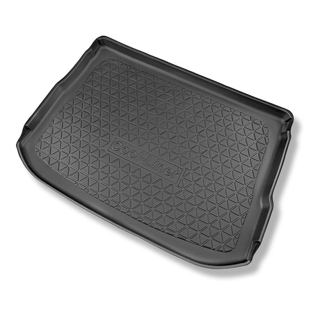 Vasca baule compatibile con Nissan Qashqai III Mild Hybrid (N-Connecta, Tekna, Tekna+) & e-Power Crossover (06.2021-....) - vano superiore; piano di carico regolabile in posizione più alta (Flexi-Board) - tappetino per bagagliaio - tappeto bagagliaio per 