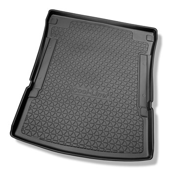 Vasca baule compatibile con Volkswagen Caddy IV Maxi Van (10.2007-10.2020) - Trendline, Comfortline, Highline; 5/7 sedili; dietro 20 fila di sedili - tappetino per bagagliaio - tappeto bagagliaio per auto