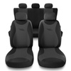 Coprisedili compatibili con Volkswagen Passat CC (2008-2011) - fodere sedili universali - set coprisedili auto - TR-G1