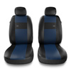 Coprisedili compatibili con Chevrolet Rezzo (2004-2008) - fodere sedili universali - set coprisedili auto - 2XL-BL
