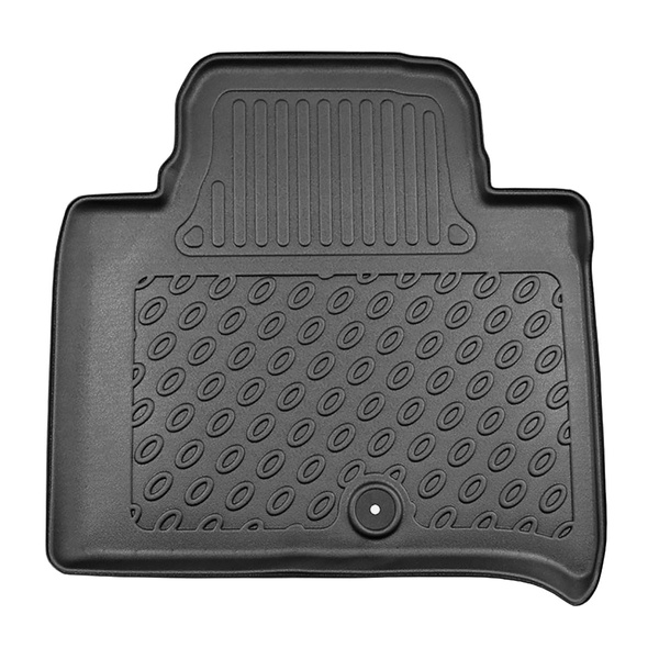 Tappetini Auto in TPE compatibili con SsangYong Rexton II SUV (11.2017-....) - senza la terza fila di sedili - tappeti auto neri