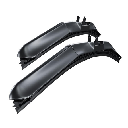 Spazzole tergicristallo anteriori compatibili con Volkswagen Golf V, VI Hatchback, Cabriolet, Variant (10.2003-04.2013) - tergicristalli auto - lame tergilunotto - spazzole ibride
