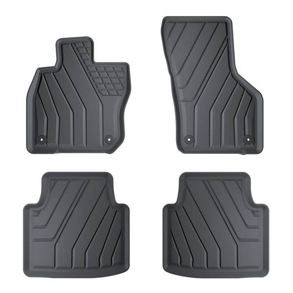 Tappetini Auto in TPE compatibili con Volkswagen Passat B9 Variant (2023-....) - tappeti auto neri