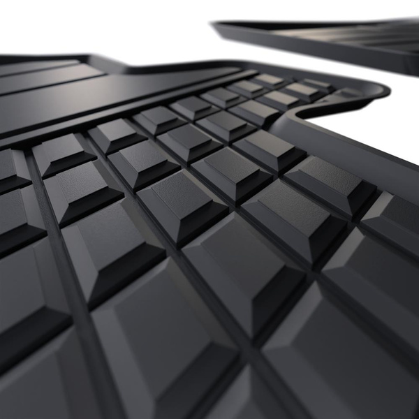 Tappetini Auto in TPE compatibili con Volkswagen Golf Sportsvan Monovolume (2014-2020) - tappeti auto neri