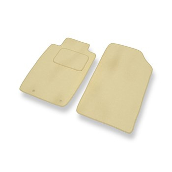 Premium tappetini auto in velluto compatibili con Peugeot 206 I (1998-2010) - tappeti auto beige