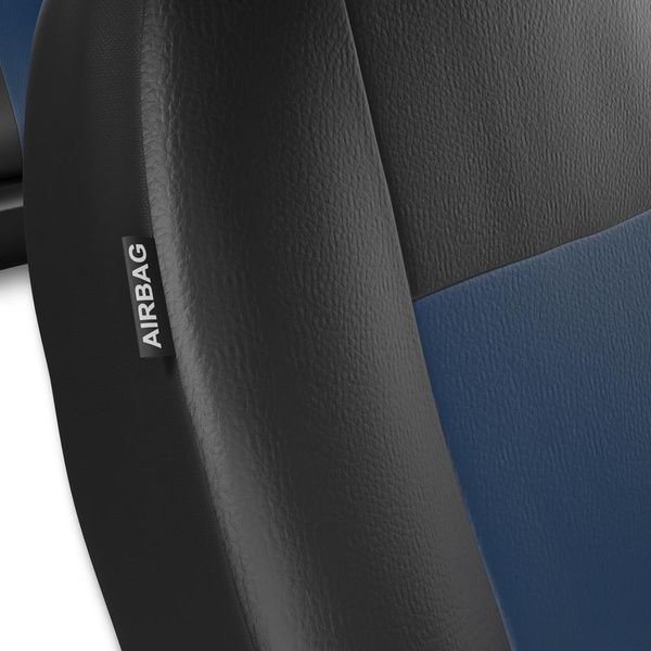 Coprisedili anteriori compatibili con Seat Arona (2017-....) - fodere sedili universali - set coprisedili auto - 2CM-BL